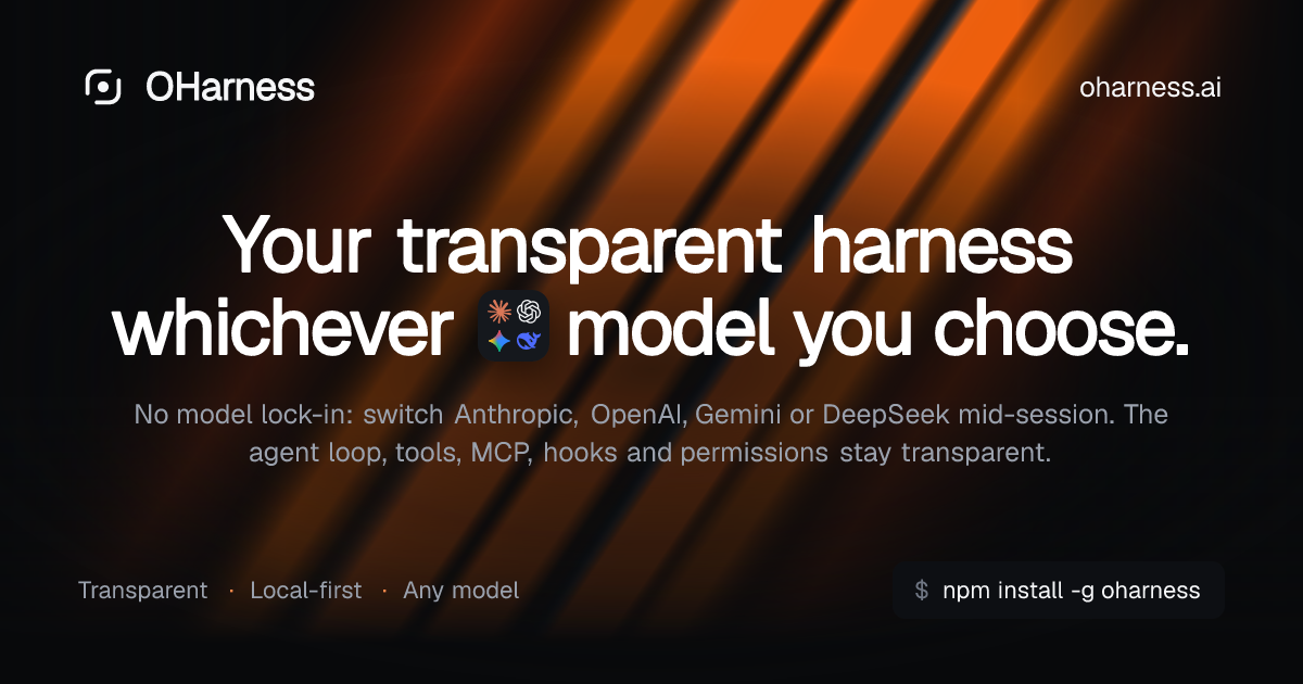 OHarness.ai project preview
